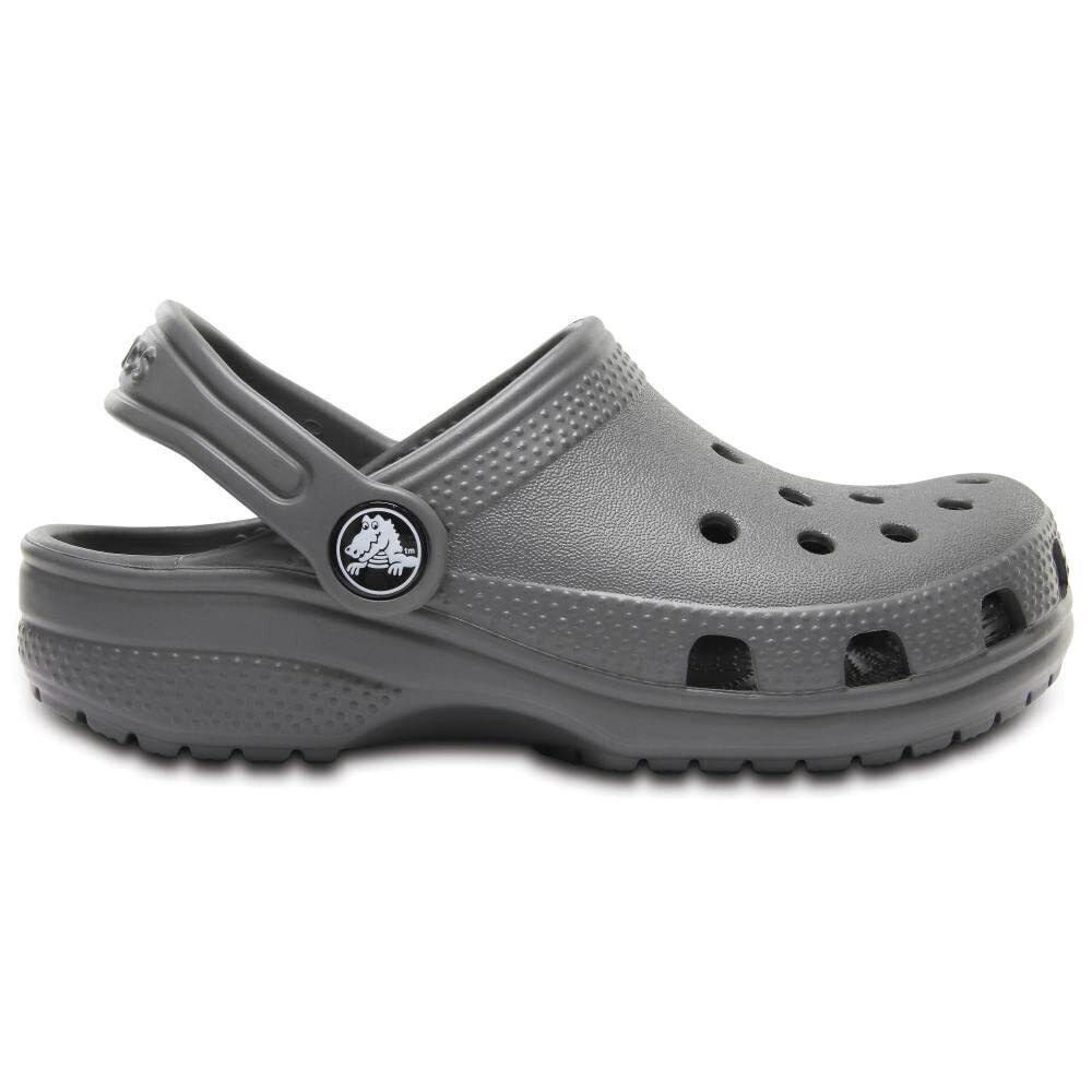 CROCS UNISEX-CHILD CLASSIC CLOGS, SLATE GREY, 1 LITTLE KID